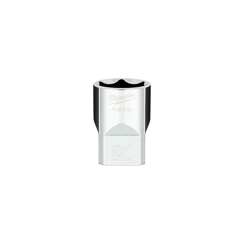 Milwaukee Electric 1/2" Drive 21Mm Socket - MLW-45-34-9122