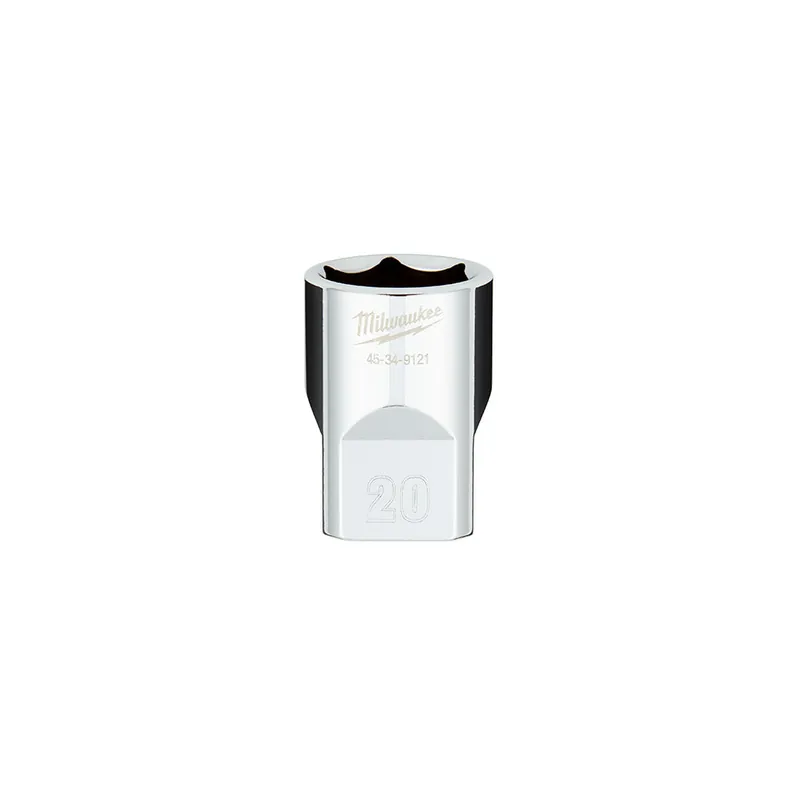 Milwaukee Electric 1/2" Drive 20 m Socket - MLW-45-34-9121