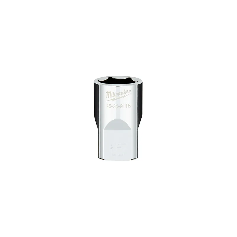 Milwaukee Electric 1/2" Drive 17Mm Socket - MLW-45-34-9118