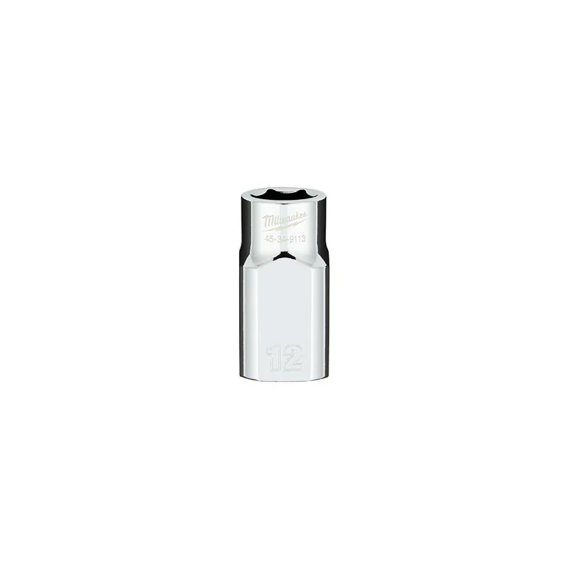 Milwaukee Electric 1/2" Drive 12Mm Socket - MLW-45-34-9113
