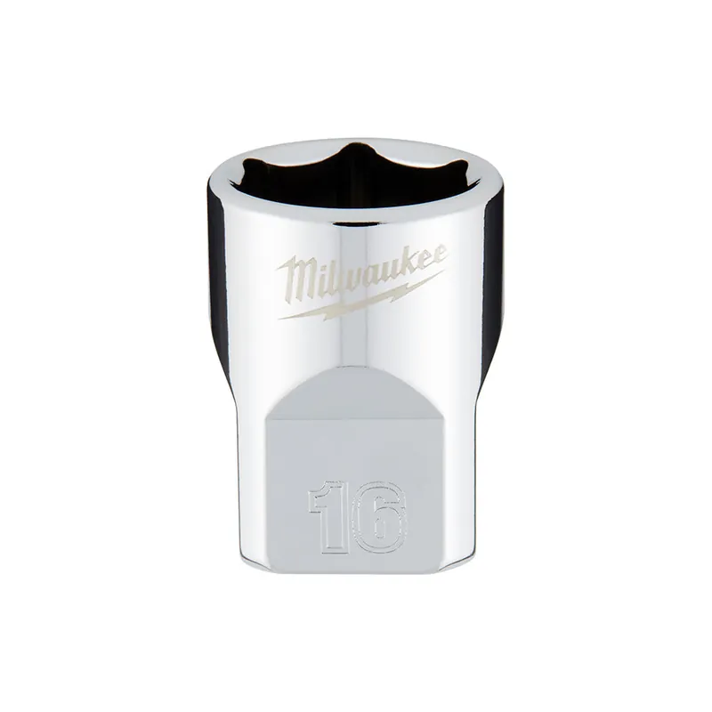 Milwaukee Electric 3/8" Drive Socket Met STD 16Mm - MLW-45-34-9086
