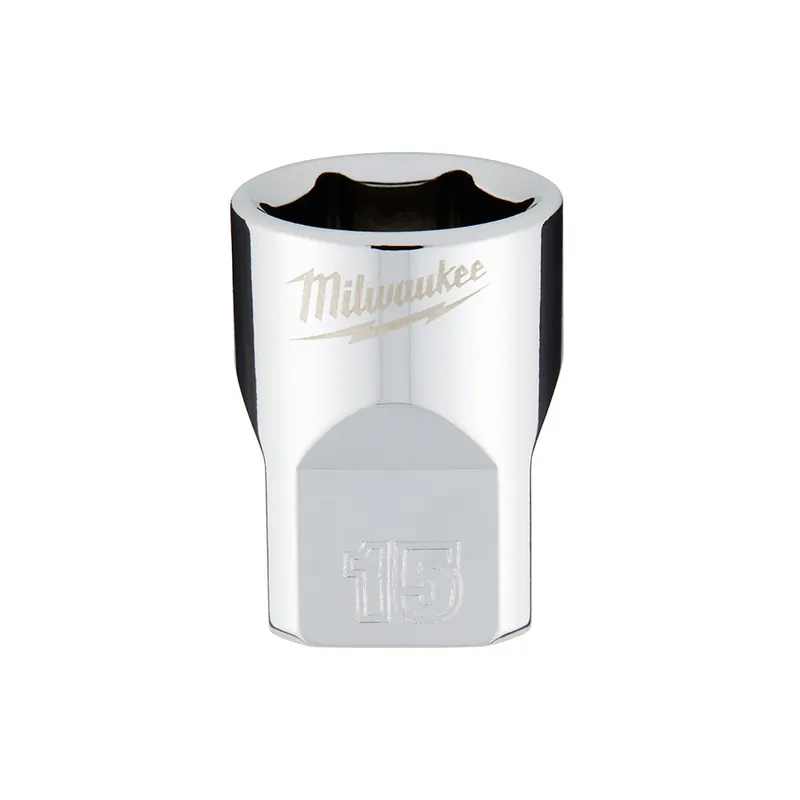 Milwaukee Electric 3/8" Drive Socket Met STD 15Mm - MLW-45-34-9085