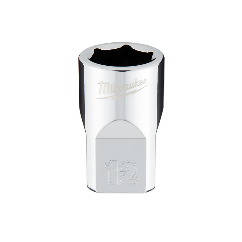 Milwaukee Electric 3/8" Drive Socket Met STD 12Mm - MLW-45-34-9082