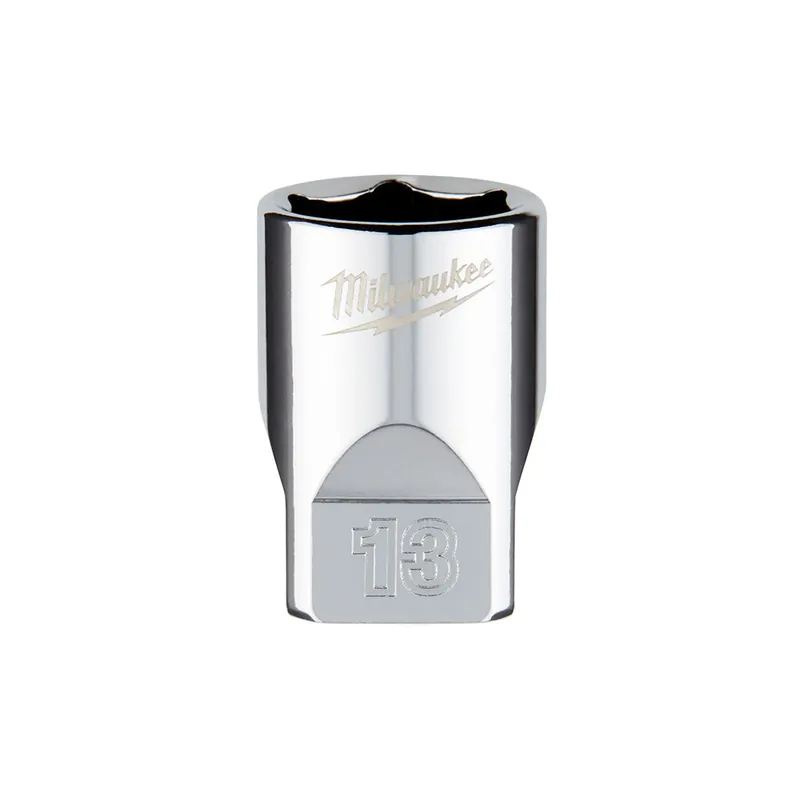 Milwaukee Electric 1/4" Drive Socket Met STD 13Mm - MLW-45-34-9039