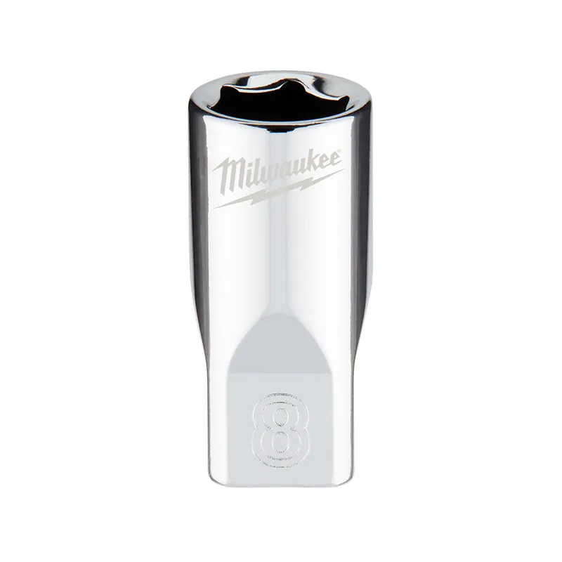 Milwaukee Electric 1/4" Drive Socket Met STD 8Mm - MLW-45-34-9034