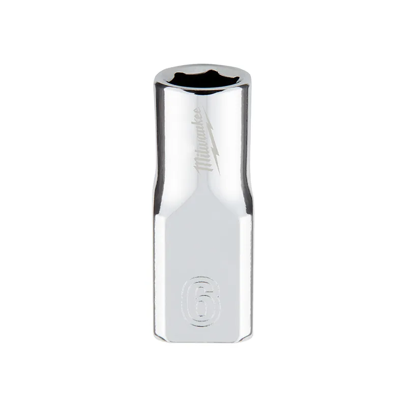 Milwaukee Electric 1/4" Drive Socket Met STD 6Mm - MLW-45-34-9032