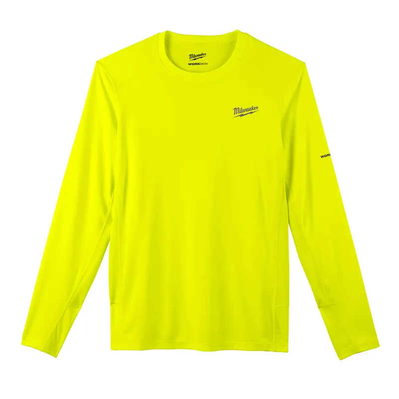 Milwaukee Electric Workskin Light Ls Shirt - Hi Vis M - MLW-415HV-M