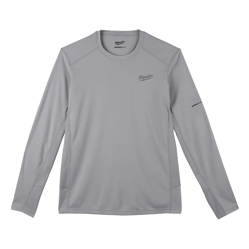 Milwaukee Electric Workskin Light Ls Shirt - Gray M - MLW-415G-M