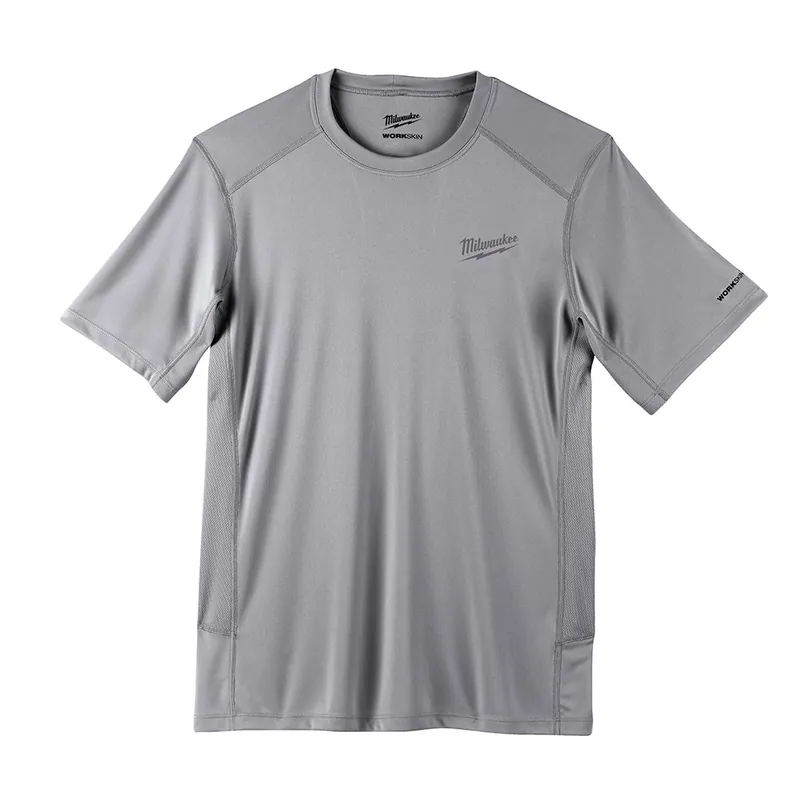Milwaukee Electric Workskin Light Ss Shirt - Gray 2X - MLW-414G-2X