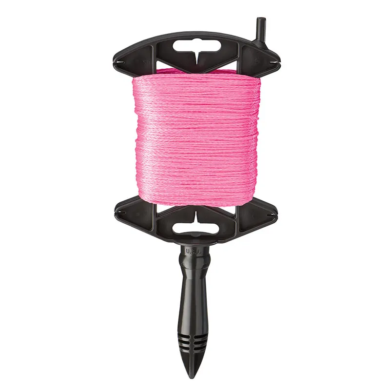 Milwaukee Electric 500‘ Pink Braided Line W/Reel - MLW-39-500P