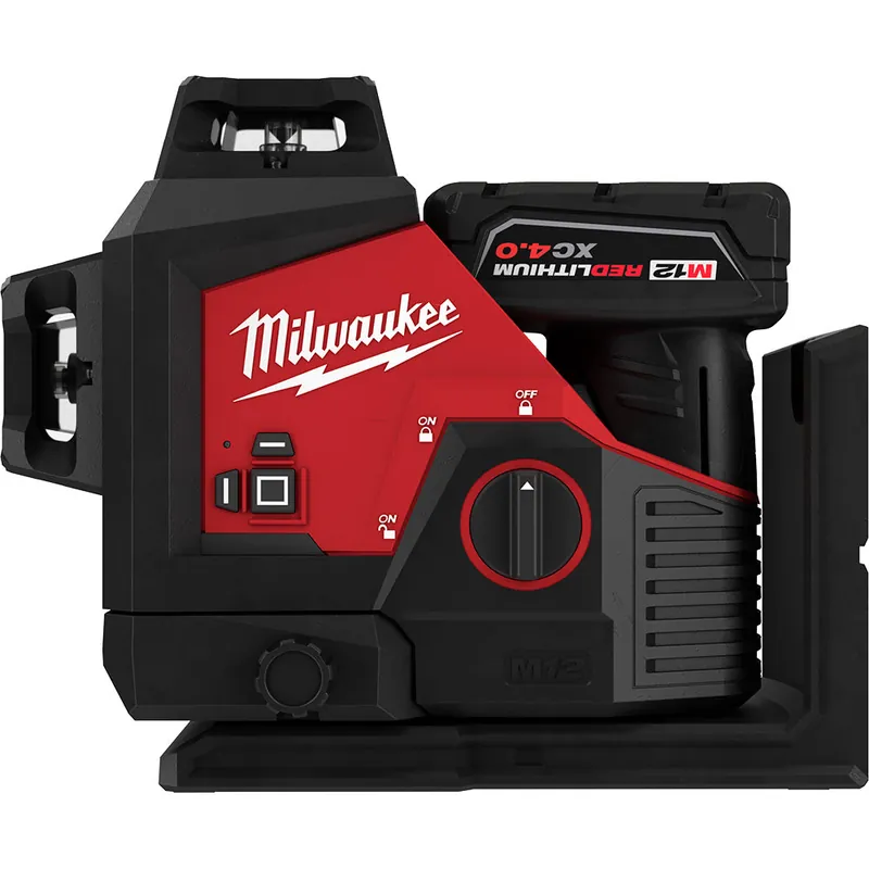 Milwaukee Electric M12 Green 3 Plane Laser Kit - MLW-3632-21