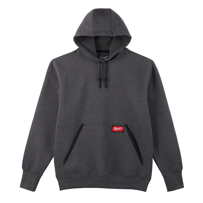 Milwaukee Electric Hd Pullover Hoodie - Gray 2X - MLW-350G-2X