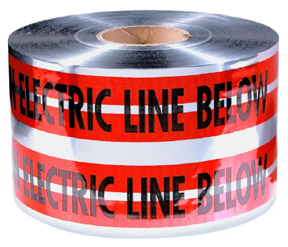 Milwaukee Electric 6X1000 Red Elctrc Line 5Mil D-Tape 1Rl - MLW-31-109