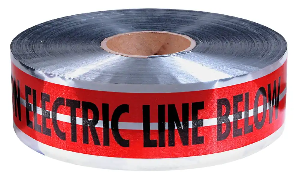 Milwaukee Electric 3X1000 Red Elctrc Line 5Mil D-Tape 1Rl - MLW-31-107
