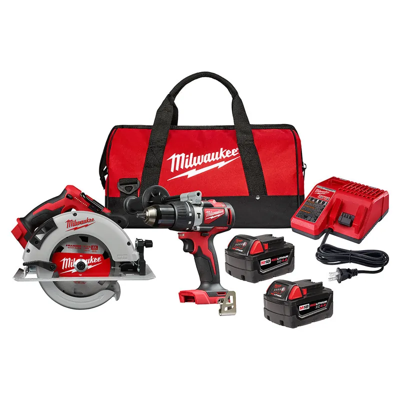 Milwaukee Electric M18 Brushless 2 Pc Combo Kit - MLW-2992-22