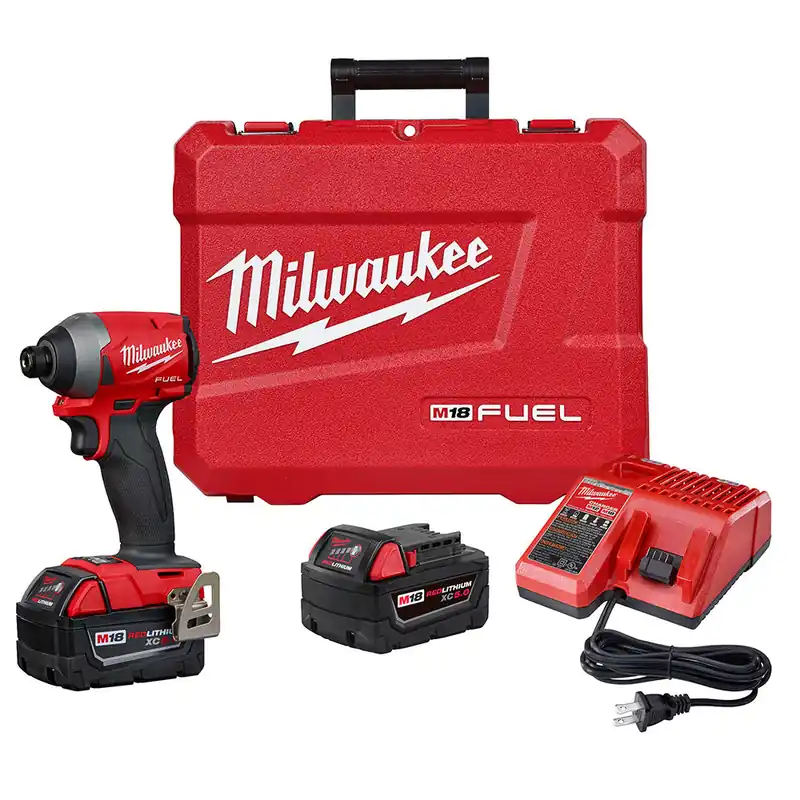 Milwaukee Electric M18 Fuel 1/4" Hex Impact Xc Kit - MLW-2953-22