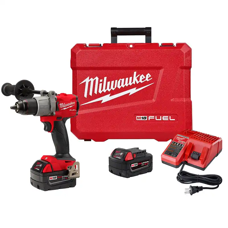 Milwaukee Electric M18 Fuel 1/2" Drill Driver Kit - 2903-22 - MLW-2903-22