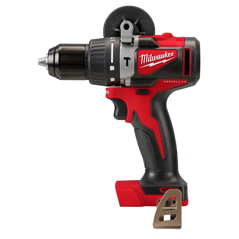 Milwaukee Electric M18 Bl 1/2" Hammer Drilll-Bt - MLW-2902-20