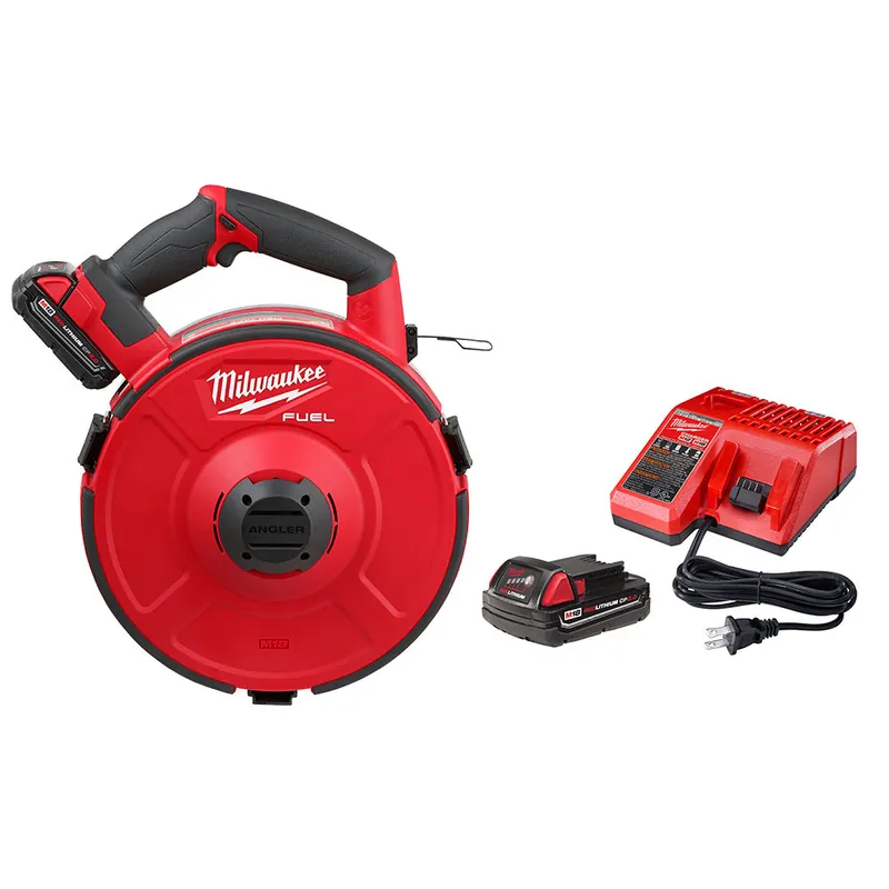 Milwaukee Electric M18 Fuel 240‘ Steel Fish Tape Kit - MLW-2873B-22