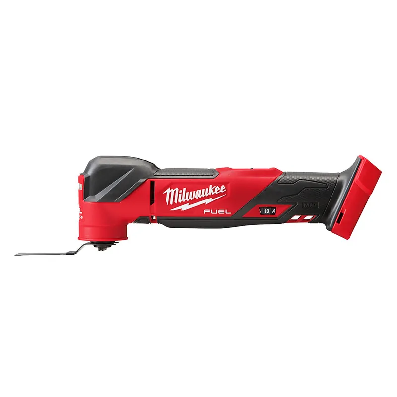 Milwaukee Electric M18 18V Oscillating Multi-Tool W/(1) 1-3/8 Blade + (4) Triangle Sandeepapers In 60/80/120 240 Grit - MLW-2836-20