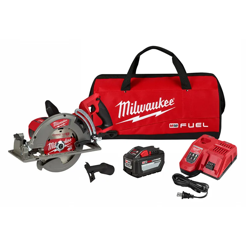 Milwaukee Electric M18 Fuel Rear Handle Circle Saw Kit - MLW-2830-21HD