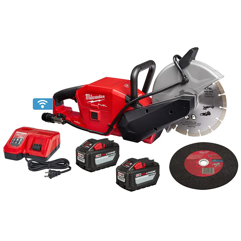 Milwaukee Electric M18 Fuel 9" Cut-Off Saw 2-Bat Kit - MLW-2786-22HD