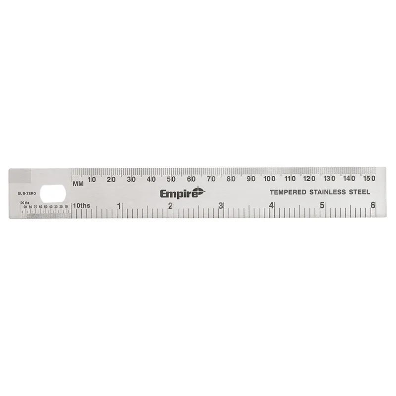Milwaukee Electric 6" Stiff Ruler - MLW-27303