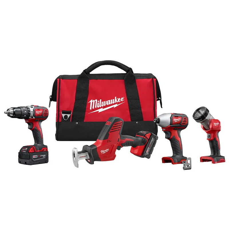 Milwaukee Electric M18 Comp Hd/Hackzall/Impact/Lt - MLW-2695-24