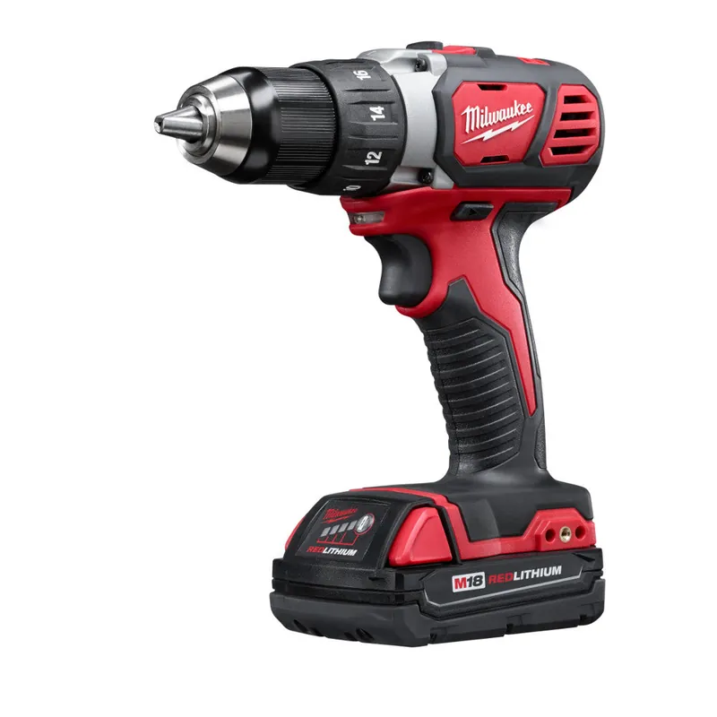Milwaukee Electric M18 1/2"Driver/Dr Cp Kit 1 Bat - MLW-2606-21CT