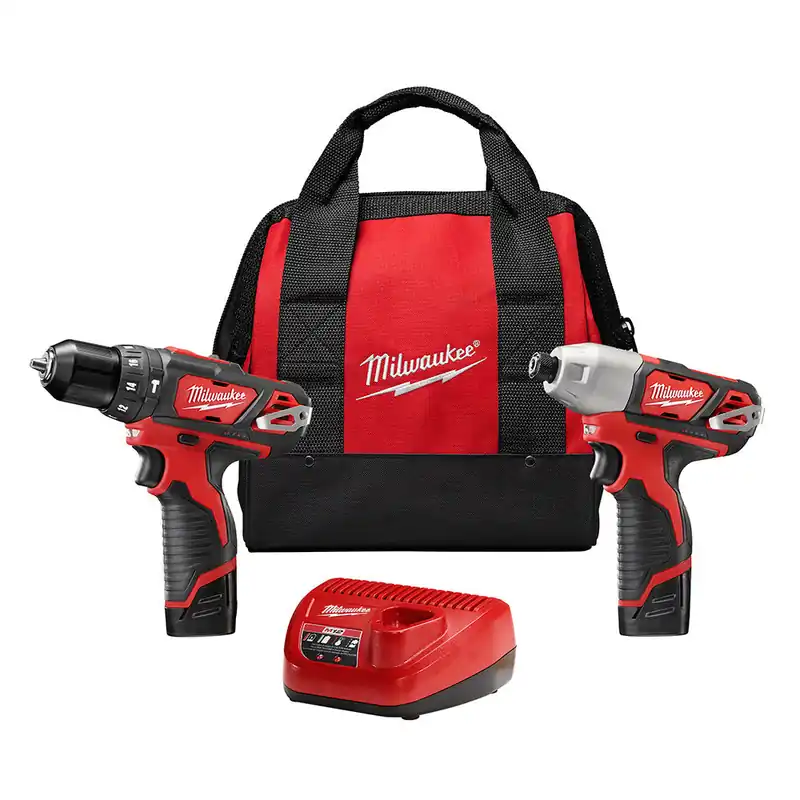Milwaukee Electric M12 Hammer Drill/Impact Combo - MLW-2497-22