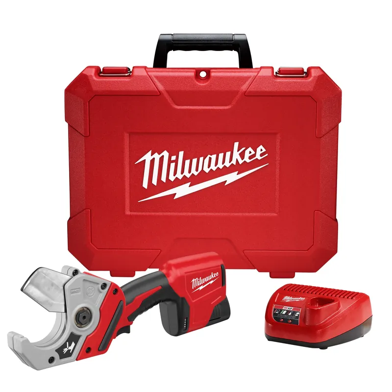 Milwaukee Electric M12 Plastic Pipe Shear Kit - MLW-2470-21