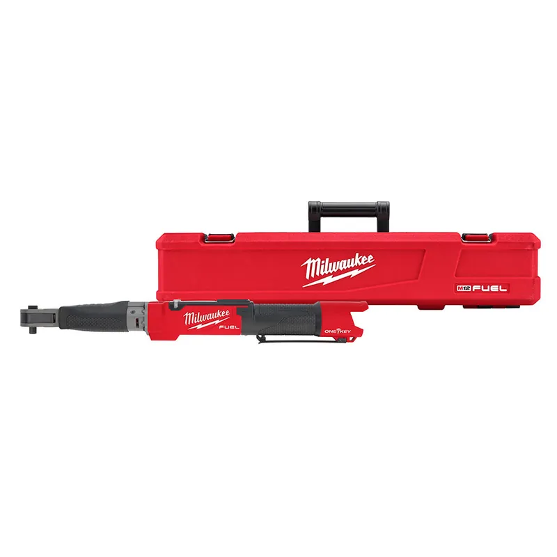 Milwaukee Electric M12 Fuel 3/8" Digital Torque Wrench With One-Key (Bare Tool), 10-100 Ft-Lbs, 0-100 Rpm - MLW-2465-20