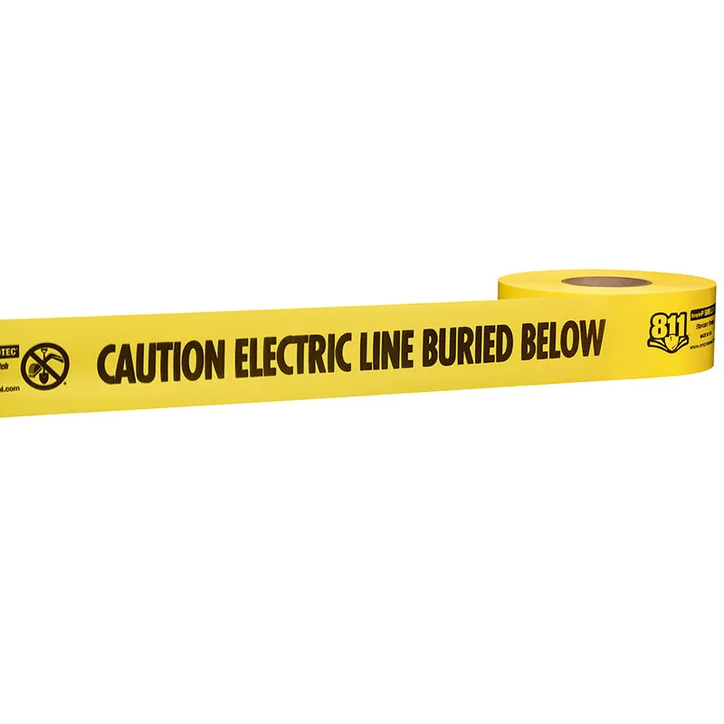 Milwaukee Electric 6X1000 Yellow Elctrc Line 4Mil Tape 1Rl - MLW-22-205