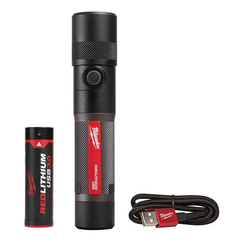 Milwaukee Electric Rlusb 1100L Twist Flashlight - MLW-2161-21