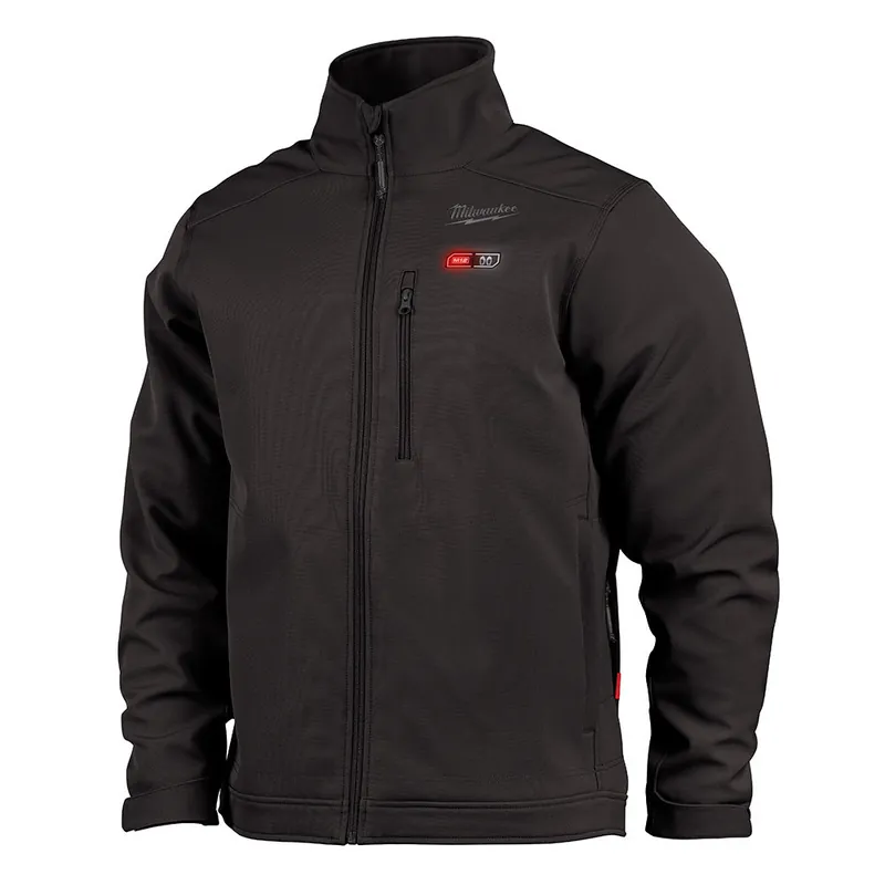 Milwaukee Electric Medium - M12 Heated Toughshell Jacket Kit With Battery, Charger, Cable & Plug (Black) - MLW-204B-21M