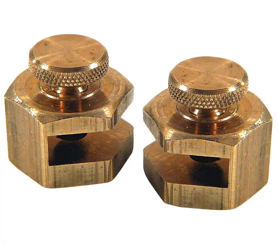Milwaukee Electric 3/4" Brass Stair Gauges 2Pk - MLW-105