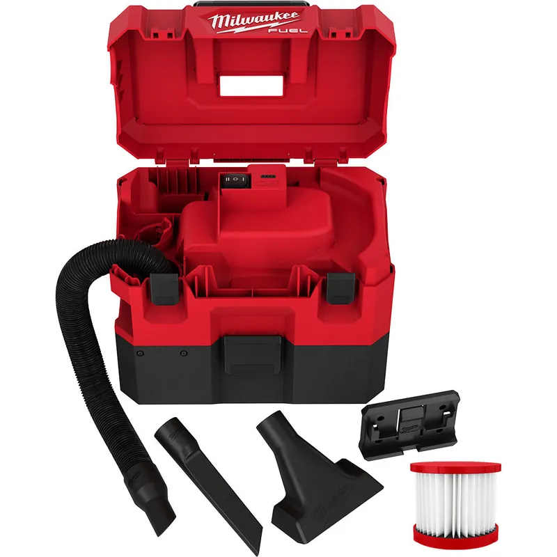 Milwaukee Electric M12 Fuel 1.6 Gallon Wet/Dry Vacuum - MLW-0960-20
