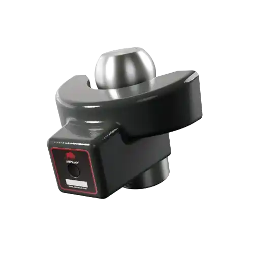 AMPLock Ball Coupler Lock - Flat Lip Design/Standard Trailer - BRP-2516