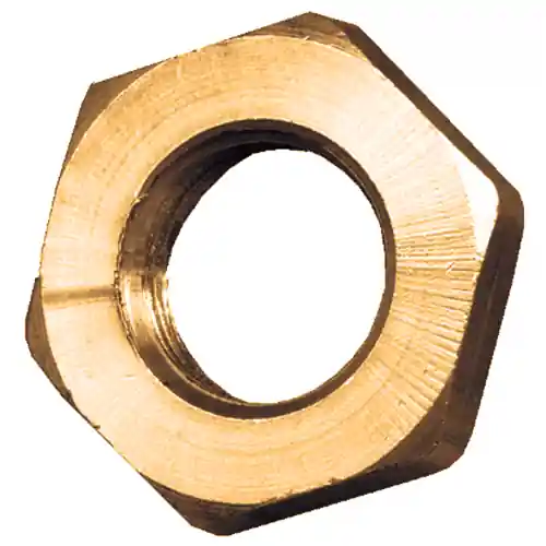Brass Locknut; 3/4 FPT