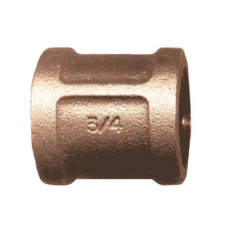 Cast Bronze Coupler; 3/4 FPT