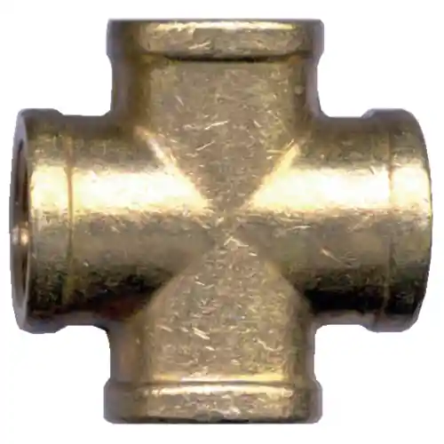Brass Cross; 1/8 FPT