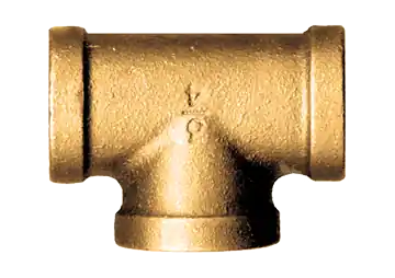 Cast Bronze Tee; 3/4 FPT