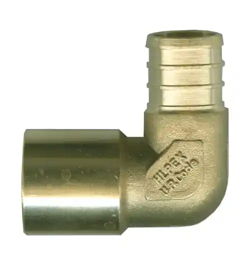 Pex Elbow 3/4x3/4M.Sweat ; Lead Free Brass