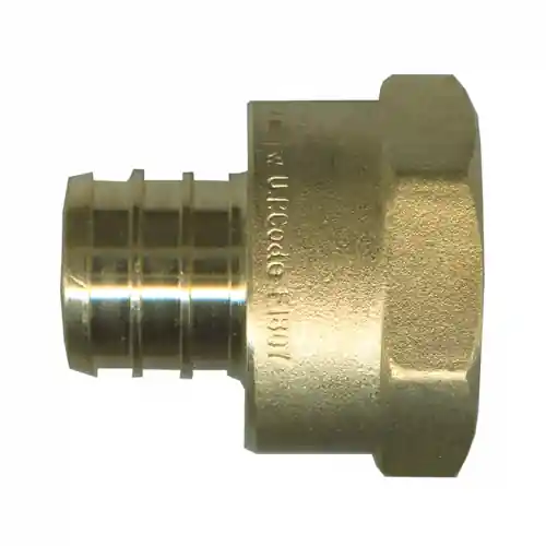 Pex Adaptor 3/4x1FPT; Lead Free Brass