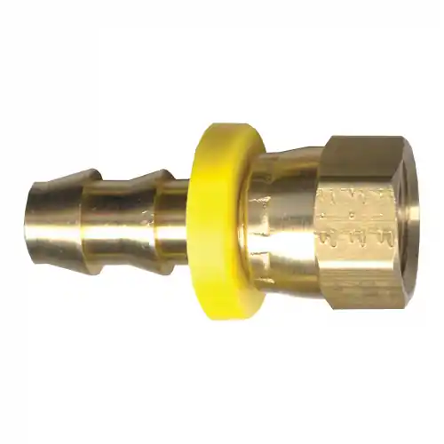 Grip Hose Barb; 1/4x5/16F.JIC