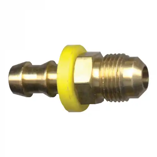 Grip Hose Barb; 1/4x1/4M.SAE