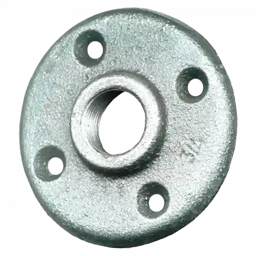 Galvanized Iron Flr Flange; 1-1/4FPT