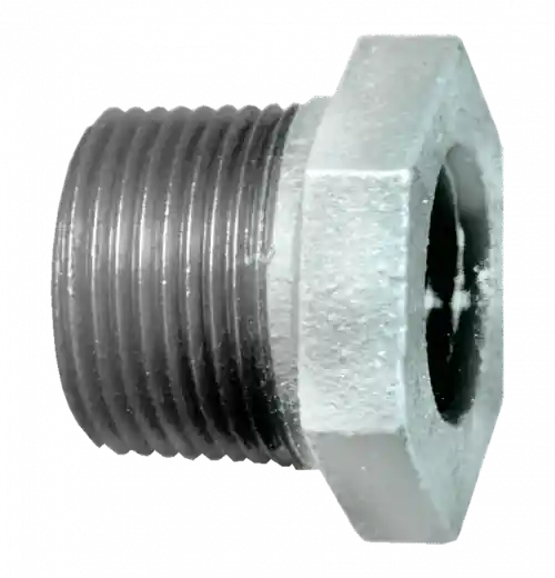 Galvanized Iron Bushng; 3MPT x 2-1/2in FPT