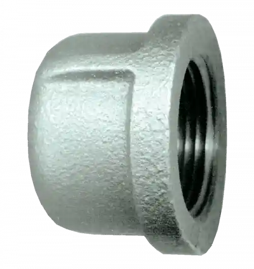 Galvanized Iron Cap; 3FPT