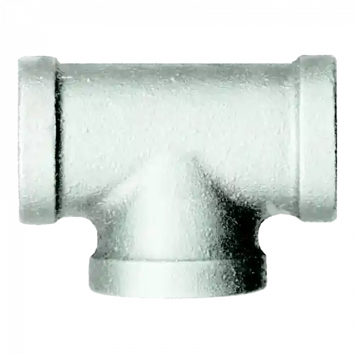 Galvanized Iron Tee; 2X1/2FPT